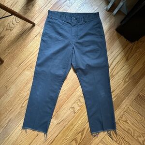 Banana Republic Blue Chinos with Straight Leg